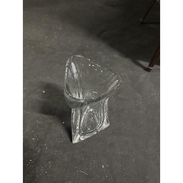 Daum Crystal Vase, 1950s, in Flawless conditions. Designed 1950 to 1959