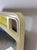 Mid Century Space Age Style Lowboy Dresser With Mounted Mirror & Yellow Drawer Faces For Sale - Image 16 of 18