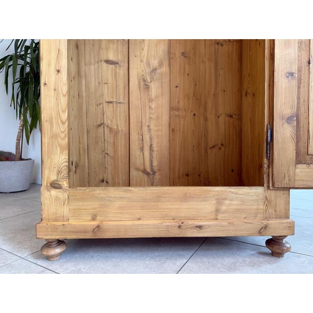 Biedermeier Cabinet in Natural Wood For Sale - Image 6 of 11