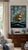 Vintage Coastal Nautical Original & Signed Clipper Ship Sailboat Oil Painting Kindly note photo number two (2) is a...