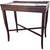 A refined antique mahogany occasional table from the early 20th century. It is heavily inspired by 18th-century English...