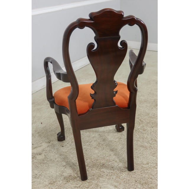 Kindel Winterthur Collection Mahogany Armchair For Sale - Image 9 of 12