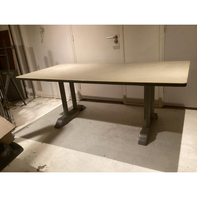 Industrial No7207 Dining Table by Christoffel Hoffmann for Gispen, 1940s For Sale - Image 3 of 15