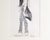 1969 Charcoal Figure Drawing by James L. Bruch For Sale In Indianapolis - Image 6 of 8