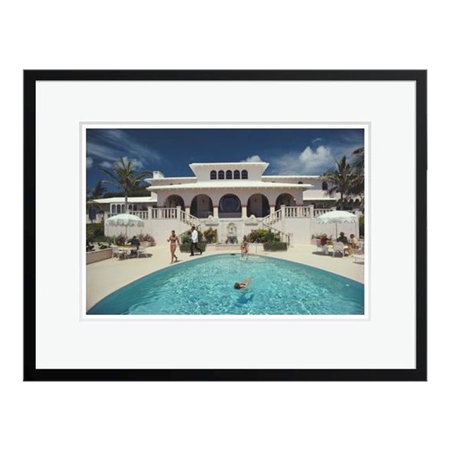 McMartin Villa 1977 by Slim Aarons Framed C Print For Sale