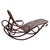 Late 19th Century Vienna Secession Bent Oak & Cane Chaise Lounge Rocker No.7500 Attributed to Gebrüder Thonet For Sale - Image 4 of 6