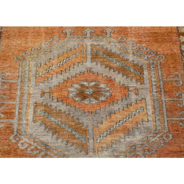 Turkish Oushak Runner Rug 2'10" x 16'6" #17460 For Sale In Houston - Image 6 of 8