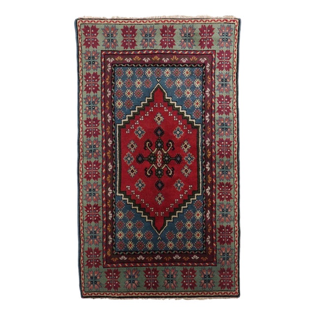 Vintage Turkish Yoruk Rug For Sale