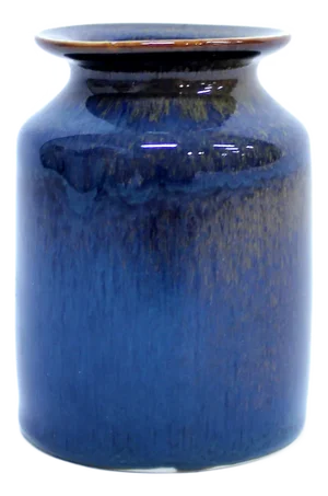 Blue Hares Fur Glazed Vase by Carl-Harry Stålhane for Rörstrand, 1950s