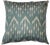 Contemporary Silk Ikat Bohemian Throw Pillow For Sale