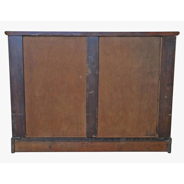 Wood Antique Art Nouveau Chest of Drawers in Mahogany, 1910 For Sale - Image 7 of 10