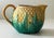 Antique 19th C Majolica Pineapple Pattern Creamer & Sugar C1880s. For Sale - Image 11 of 12
