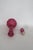 1970s Avon Empty Magenta Glass Bottle With Stopper 1970s Skin So Soft Decanter 4884b For Sale - Image 5 of 9