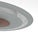 Swedish Modern Ceiling Lamp in Etched Star-Decorated Glass and Chrome, 1940s For Sale - Image 6 of 7