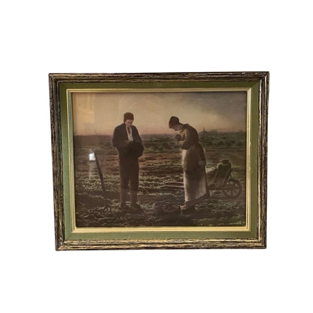 Framed French Pastoral Art Prints by Millet & Breton – Set of 3 Vintage For Sale - Image 4 of 10