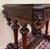 Antique French Oak Renaissance Revival Library Dolphin Table Desk C. 1880s For Sale - Image 16 of 18