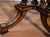 Brown 19th Antique Victorian Oval Center Table With Burl Wood Walnut Top & Ebonized Accents For Sale - Image 8 of 16