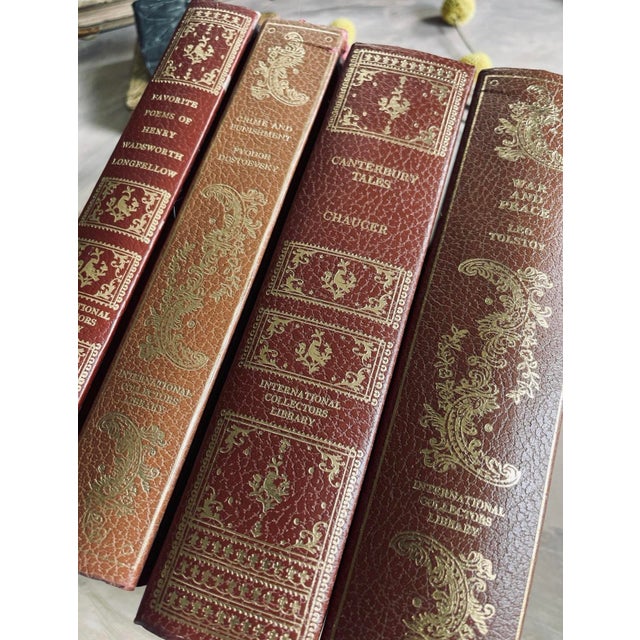 1960s Set of 4 Volumes From the International Collectors Library Classic Literature Vintage Book For Sale - Image 10 of 10