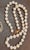 White Vintage Cultured Akoya Pearl Necklace Length 18" , 14 Karat Yellow Gold For Sale - Image 8 of 18