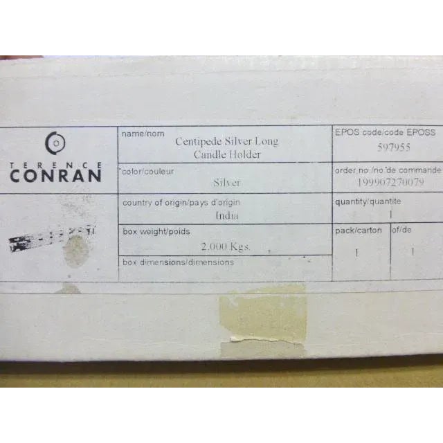 Late 20th Century Modernist Terence Conran Candle Holder For Sale In Chicago - Image 6 of 7