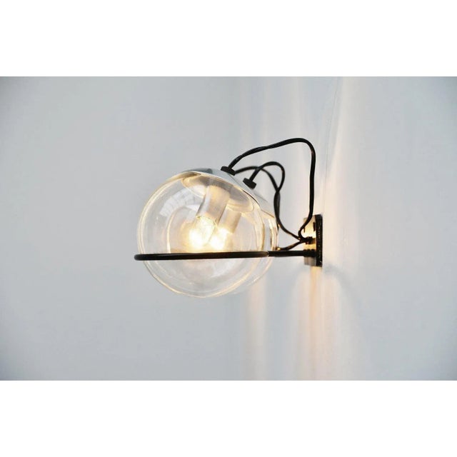 Gino Sarfatti Model 237/3 Wall Lamps by Gino Sarfatti for Arteluce, 1959, Set of 2 For Sale - Image 4 of 9