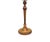 Neo-Classical Fluted Walnut Table Lamp on an Oval Base, 1940s For Sale - Image 13 of 18
