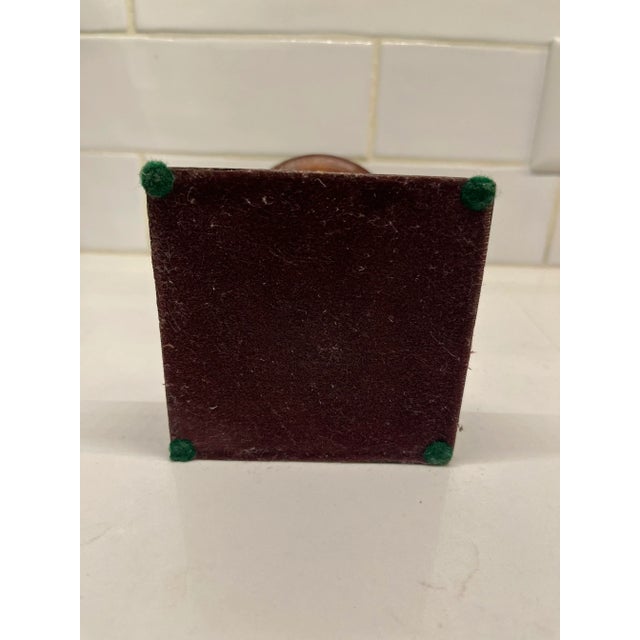 Vintage Heavy Bronze Cast Iron Finial Door Stop / Book End / Decorative Piece For Sale In New York - Image 6 of 6