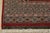 Red Bokhara Jaldar Rug 3′ X 5′ Red Wool Tribal Hand-Knotted Oriental Carpet For Sale - Image 8 of 11