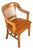 Arts & Crafts Slat Back Wood Arm Chair For Sale