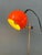 Mid-Century Modern Space Age Desk Lamp in Orange For Sale - Image 6 of 13