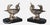 Bird-Shaped Bookends in Silver-Plated Cast Metal by H. Moreau, 1900s, Set of 2 For Sale - Image 3 of 9