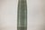 Tall Artisan Ceramic Hand-Crafted Vase with Ribbed Body and Green Glaze For Sale - Image 13 of 16