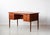 Mid-Century Modern Danish Teak Desk with Six Drawers, 1960s, in Good conditions. Designed 1960 to 1969