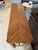 Early 21st Century Cb2 "Edie" Natural Rattan and Brass Console Table by Mermelada Estudio For Sale - Image 5 of 7