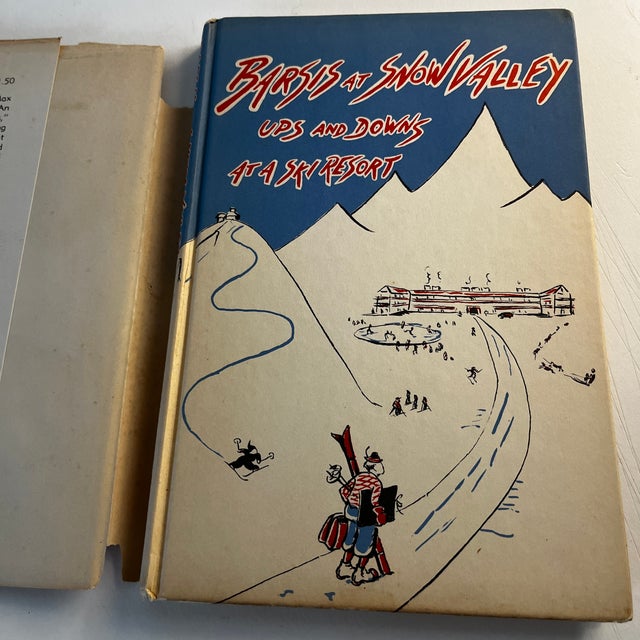 Paper 1940 Max Barsis Skiing Books - Set of 2 For Sale - Image 7 of 12