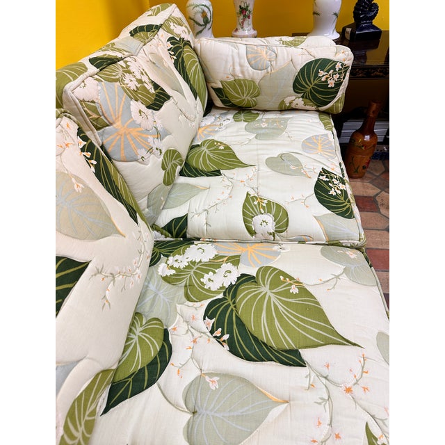 Vintage 1980s Chintz Sofa Set- 2 Pieces For Sale - Image 10 of 12