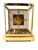 Vintage LeCoultre Brass & Glass Mantel Clock Beautiful vintage LeCoultre mantel clock featuring a polished brass frame and...