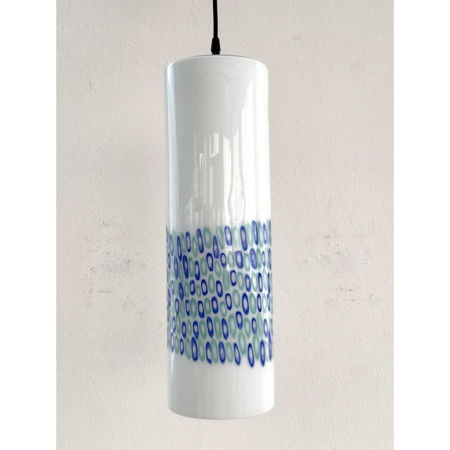Italian Murano Glass Pendant Fixture by Peter Pelzel for Vistosi, 1970s For Sale - Image 14 of 14