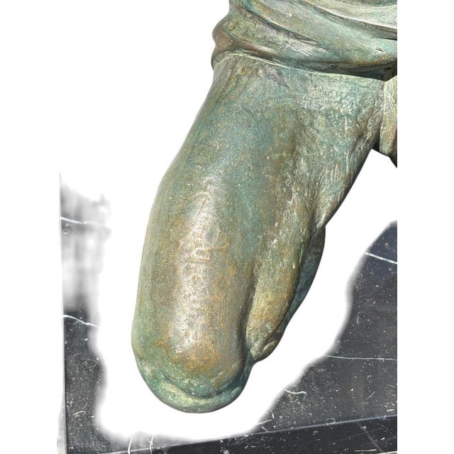 Metal Jean De Roncourt, Liberty Breaking Her Chains, 1920s, Babbitt For Sale - Image 7 of 10