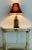 Vintage Chinoiserie Brass Tea Canister Table Lamp and Lampshade For Sale - Image 9 of 13