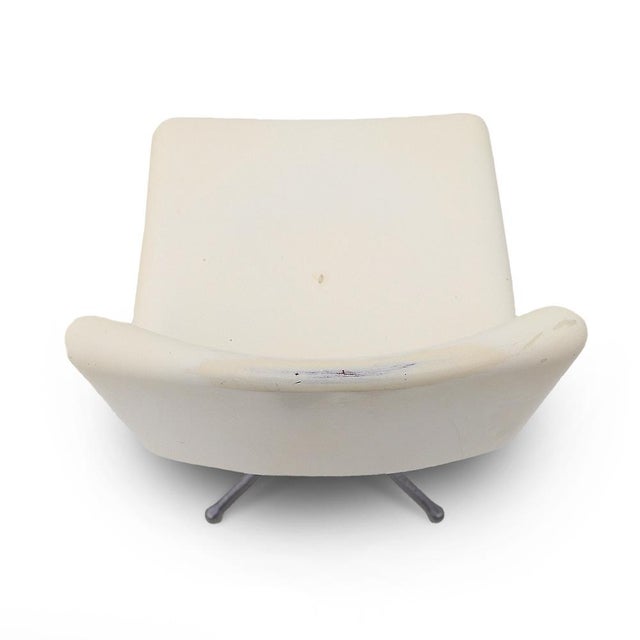 Stools with Fiberglass Seat by Vaghi, 1960s, Set of 4 For Sale - Image 10 of 14