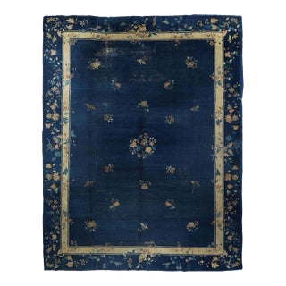 Antique Peking Rug 9'2'' x 11'8'' For Sale