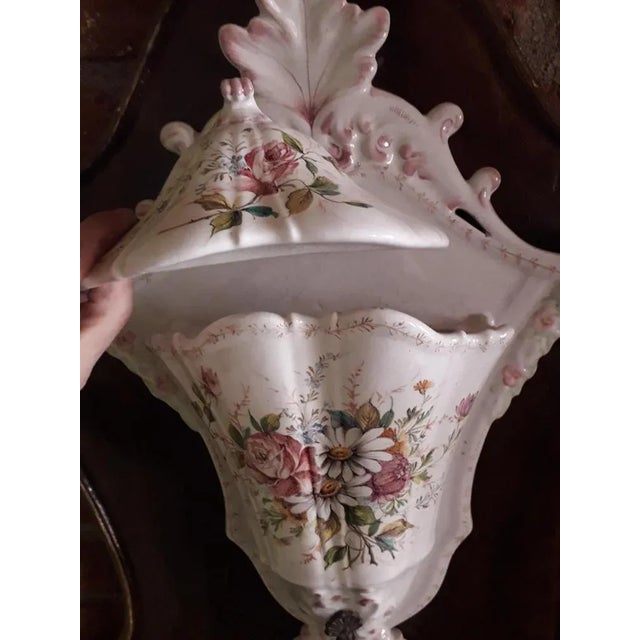 Fountain in Porcelain from Bassano, Set of 3 For Sale - Image 4 of 12