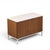 Brown Florence Knoll Mid Century Walnut and Marble Credenza For Sale - Image 8 of 8