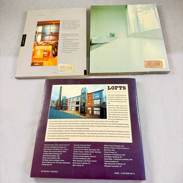 Paper Architectural Loft Design & Living Books, Set of 3 For Sale - Image 7 of 7