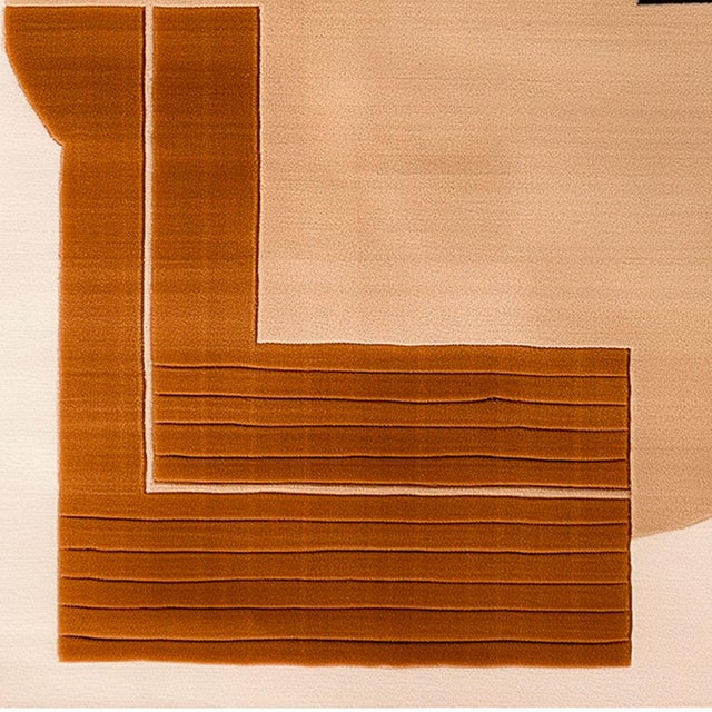 Clover Modern Rectangular Rug by Tapis Studio for Hommés Studio For Sale - Image 4 of 6