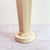 Vintage Postmodern Memphis Style Sculptural Table Lamp, Cream Architectural Column With Sphere Finial For Sale In Chicago - Image 6 of 8
