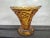 Art deco, vase, dimensions: height 17.5 cm, diameter at the top 18 cm, diameter at the bottom 13 cm.