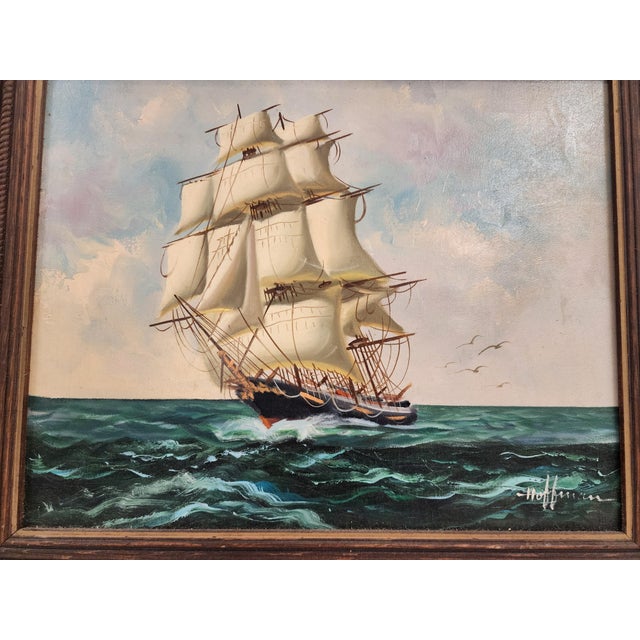 Signed Hoffman , Beautiful for the home or office. painting itself measures 20x16"