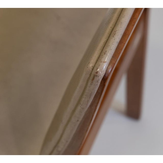 Model 611 Chair in Birch and Leather by Alvar Aalto, 1950s For Sale - Image 12 of 18